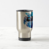 Mug De Voyage Motoneige graphique (Centre)