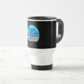 Mug De Voyage Motoneige vintage (Devant droit)