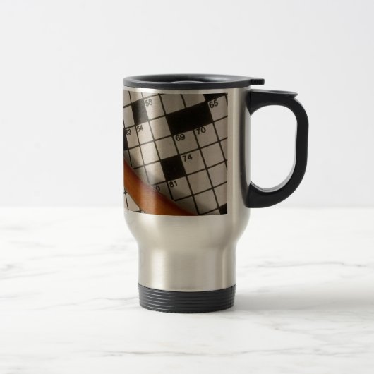 Mug De Voyage Mots croisés (Droit)