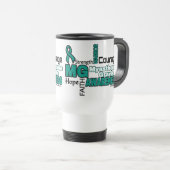 Mug De Voyage Mots...Myasthenia Gravis (Devant droit)