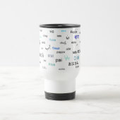 Mug De Voyage Mots pour le papa dans beaucoup de différentes (Centre)