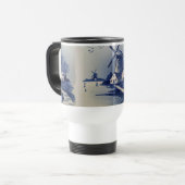 Mug De Voyage Moulin blanc blanc blanc vintage (Devant gauche)