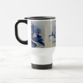 Mug De Voyage Moulin blanc blanc blanc vintage (Gauche)