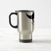 Mug De Voyage Moustache (Gauche)