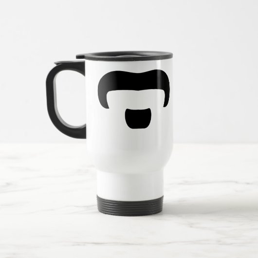 Mug De Voyage Moustache de balancier (Gauche)