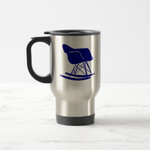Mug De Voyage Moyenne du siècle Moderne Chaise Rockeuse Chaise d