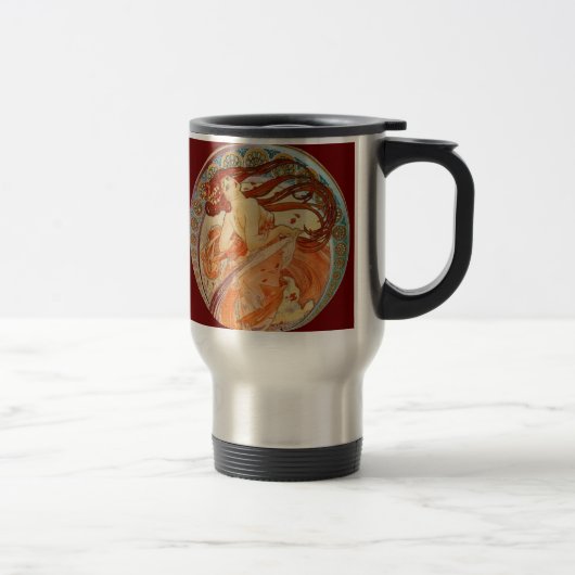 Mug De Voyage Mucha Woman (Droit)