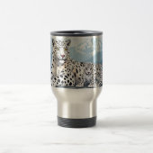Mug De Voyage Mug, avec design léopards des neiges (Centre)