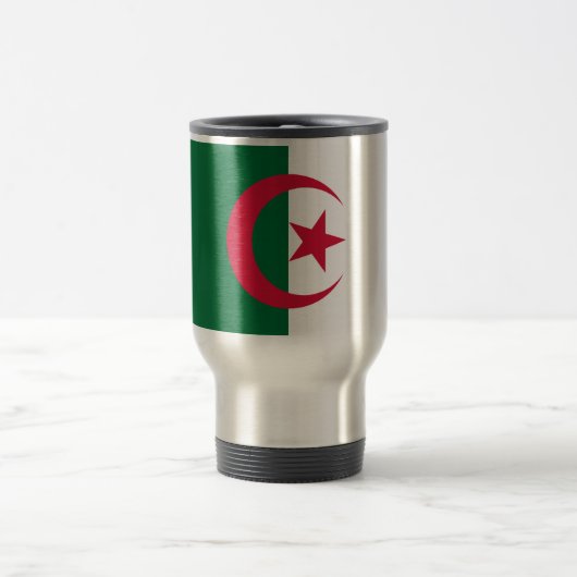 Mug De Voyage Mug Voyage avec Drapeau d'Algérie (Centre)