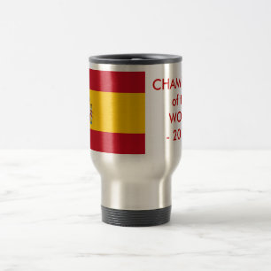 Mug De Voyage Mug Voyage avec Drapeau d'Espagne