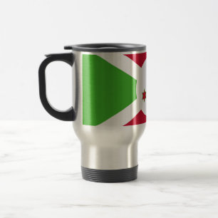 Mug De Voyage Mug Voyage avec Drapeau du Burundi