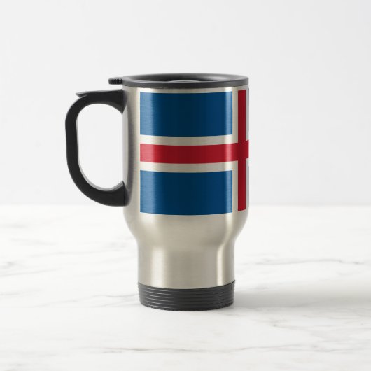 Mug De Voyage Mug Voyage avec Drapeau Islande (Gauche)