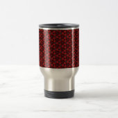 Mug De Voyage Mug Voyage Floral Rouge et Noir (Centre)