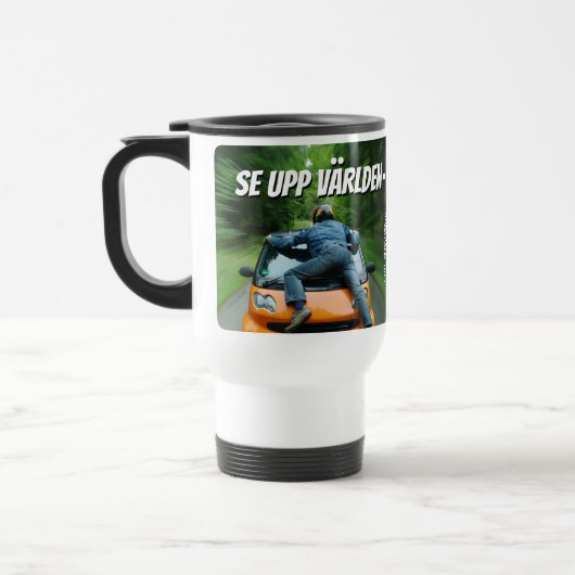 Mug De Voyage Mugg — Se upp världen (Gauche)