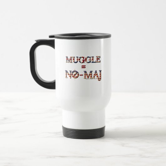 MUG DE VOYAGE MUGGLE™ = NO-MAJ™ (Gauche)