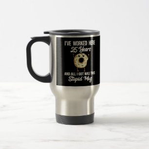 Mug De Voyage Mugue de reconnaissance pour 25 ans de service
