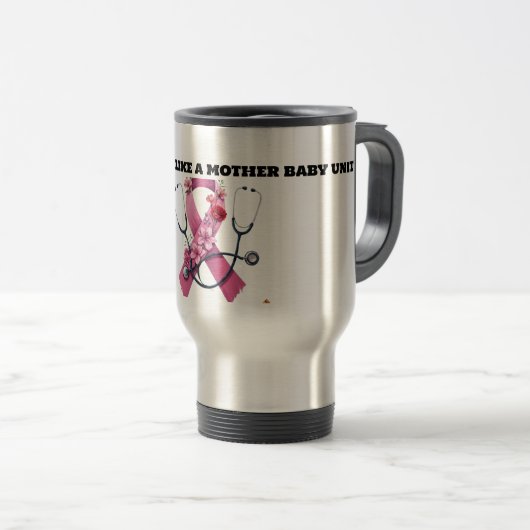 MUG DE VOYAGE MULTITÂCHE COMME UNE UNITÉ MAMAN BÉBÉ (Devant droit)