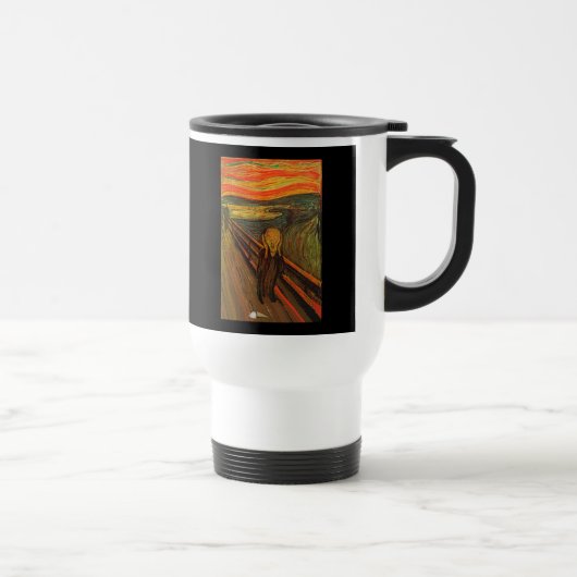 Mug De Voyage Munch - Le cri de glace (Droite)
