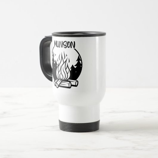 Mug De Voyage Munson Camping (Devant gauche)