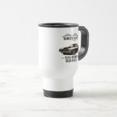 Mug de voyage Muscle Car Classique (Devant droit)