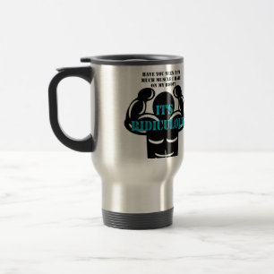 Mug De Voyage muscles si forts que c'est ridicule drôle