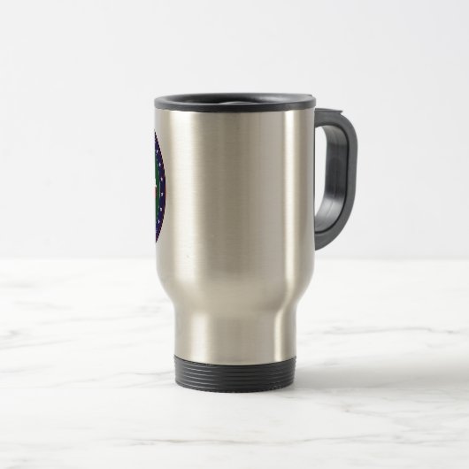 Mug De Voyage Musique AGCRA étoile solitaire (Devant droit)