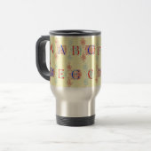 Mug De Voyage Musique Alphabet (Devant gauche)