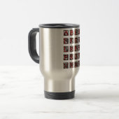 Mug De Voyage Musique Alphabet (Devant gauche)