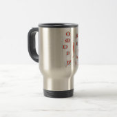 Mug De Voyage Musique Alphabet (Devant gauche)
