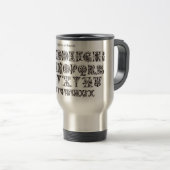 Mug De Voyage Musique Alphabet (Devant droit)