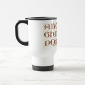 Mug De Voyage Musique Alphabet (Gauche)