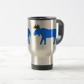 Mug De Voyage Musique bleue (Devant droit)