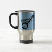 Mug De Voyage Musique Bluegrass avec banjo (Gauche)