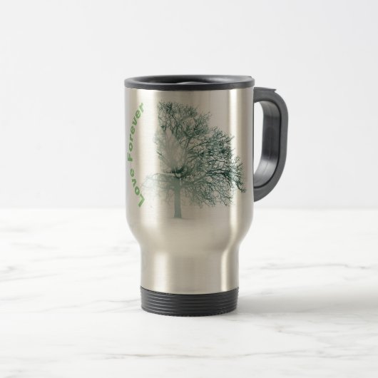 Mug De Voyage Musique d'arbre pour femmes (Devant droit)