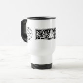 Mug De Voyage Musique de bordure (Devant gauche)