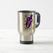 Mug De Voyage Musique de déesse de tambour (Devant droit)