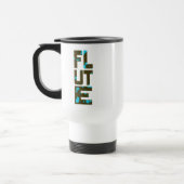 Mug De Voyage Musique de déplacement de flute asymétrique (Gauche)