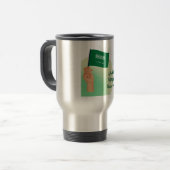 Mug De Voyage Musique de la fête nationale saoudienne (Devant gauche)