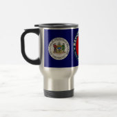 Mug De Voyage Musique de la Garde nationale du Delaware (Gauche)