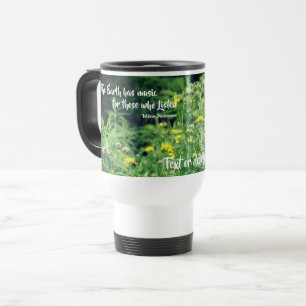 Mug De Voyage Musique De La Nature Citation Inspirante Personnal