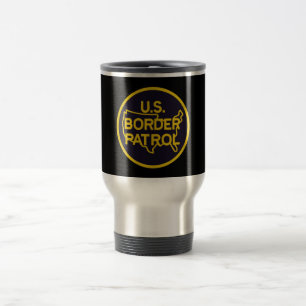 Mug De Voyage Musique de la patrouille frontalière des États-Uni