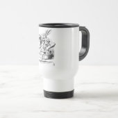 Mug De Voyage Musique de lapin (Devant droit)