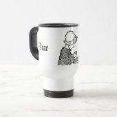 Mug De Voyage Musique de prière (Devant gauche)