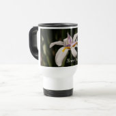 Mug De Voyage Musique de voyage à fleurs Lily (Devant gauche)