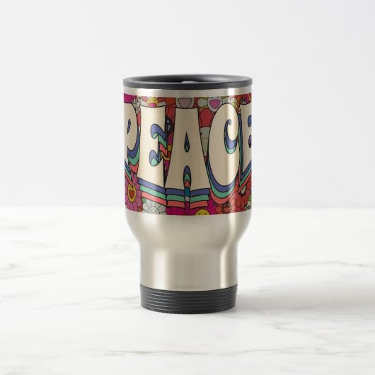 Mug De Voyage Musique de Voyage de paix (Centre)