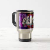 Mug De Voyage Musique de Voyage de paix (Devant gauche)