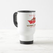 Mug De Voyage Musique de voyage Mariage rouge (Devant gauche)