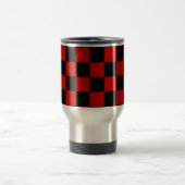 Mug De Voyage Musique de voyage Motif Checker (Centre)