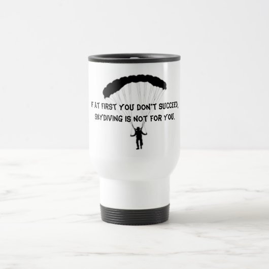 Mug De Voyage Musique de voyage Skydiving (Centre)