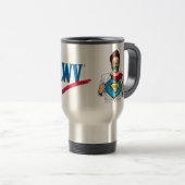 Mug De Voyage Musique de voyage Super Voter LWV (Devant droit)